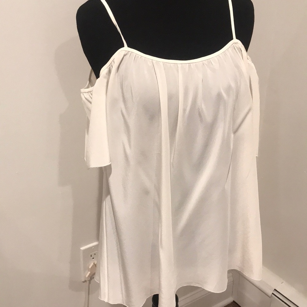 Trina Turk 100% silk flowy cami